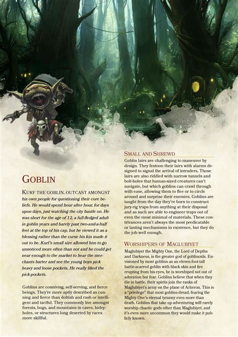 dnd 5e goblin race volo.